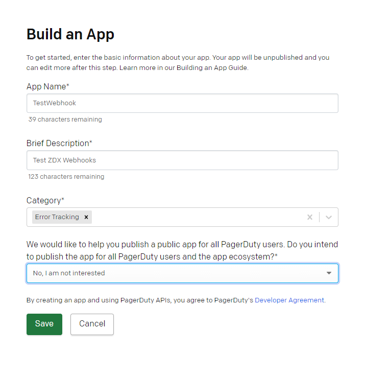 PagerDuty hook Configuration Guide Zscaler