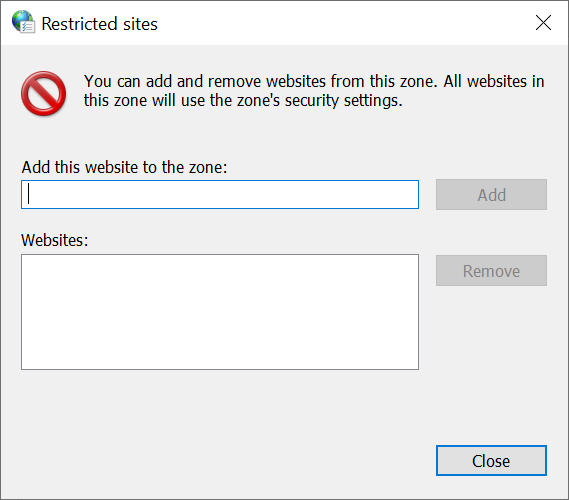 Security Settings for Microsoft Edge Browser Zscaler