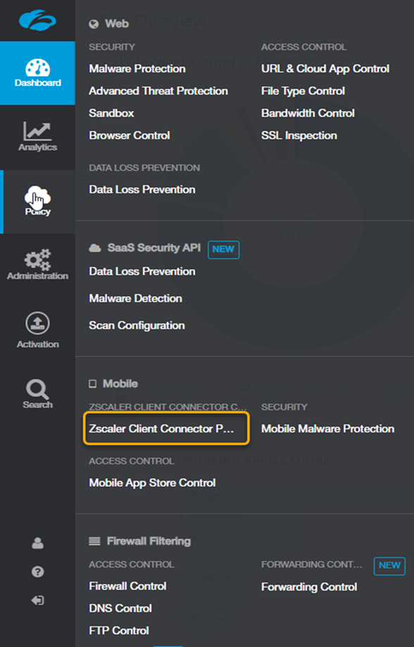 Downloading Zscaler Client Connector Zscaler