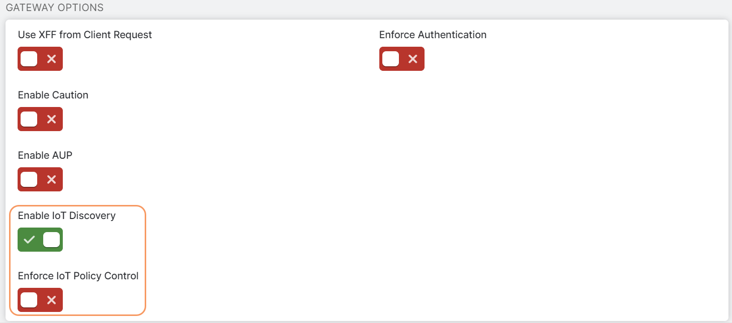 Screenshot of ZIA Gateway Options in the Add Location Window 