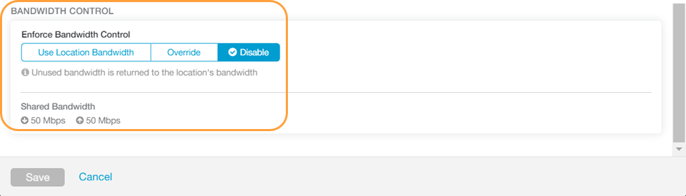 Add Sublocation window in ZIA Admin Portal