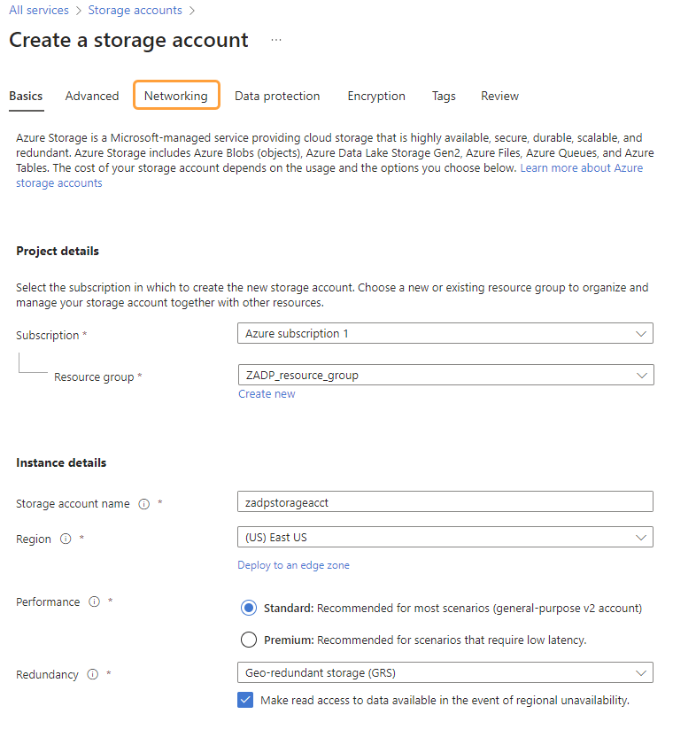 Configuring the Index Tool with Azure Zscaler
