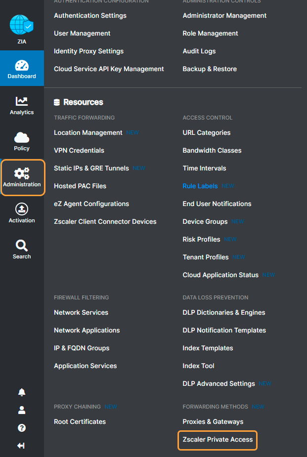 Configuring ZPA Gateway Zscaler