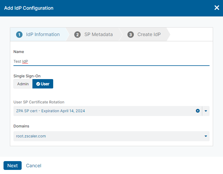 Configuring An Idp For Single Sign-on 